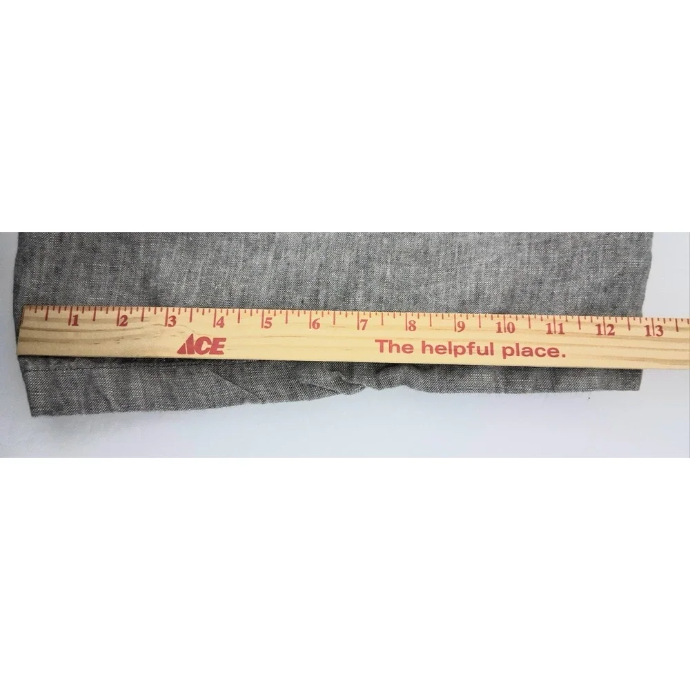 Madda Fella Key West Shorts  Men's Size 40 Gray 100% Linen Pockets Preowned‎